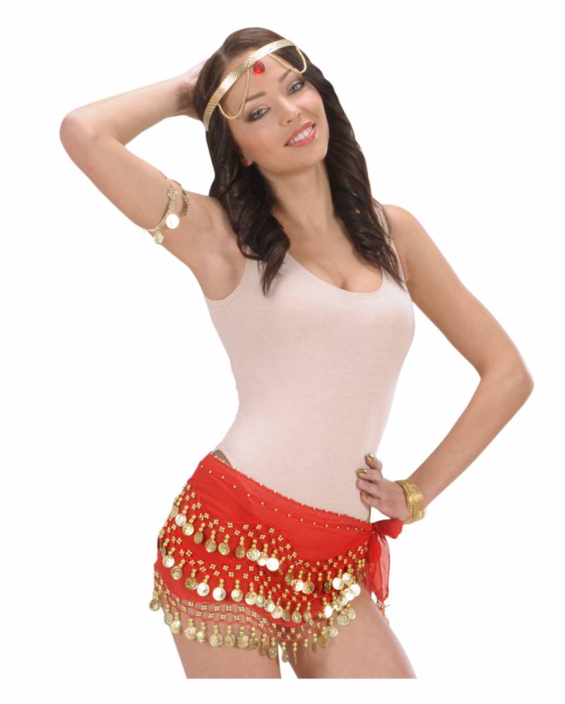 Hüftgürtel mit Münzen für Zigeunerin Kostüme von Karneval Universe