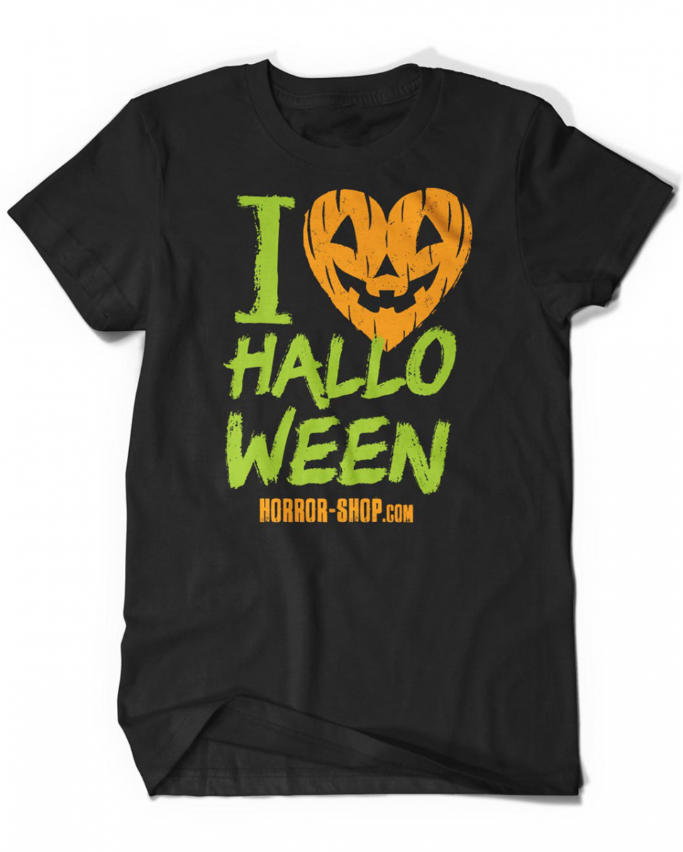 I Love Halloween T-Shirt hier kaufen XS I Love Halloween T-Shirt hier kaufen XS von Karneval Universe