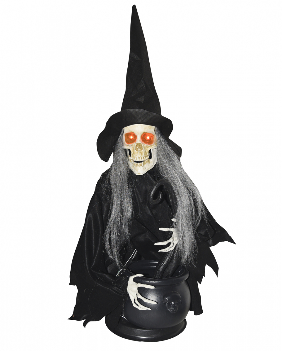 Im Hexenkessel rührende Hexe 80cm kaufen Im Hexenkessel rührende Hexe 80cm kaufen von Karneval Universe