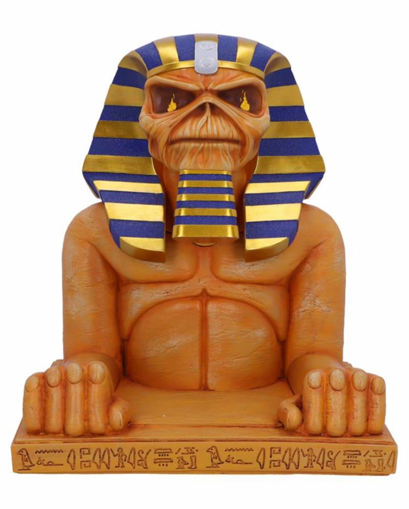 Iron Maiden Powerslave Statue mit Geheimfach 28cm ? von Karneval Universe