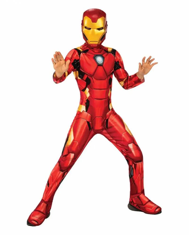Iron Man Classic Kostüm für Kinder  Superhelden Kostüm L von Karneval Universe