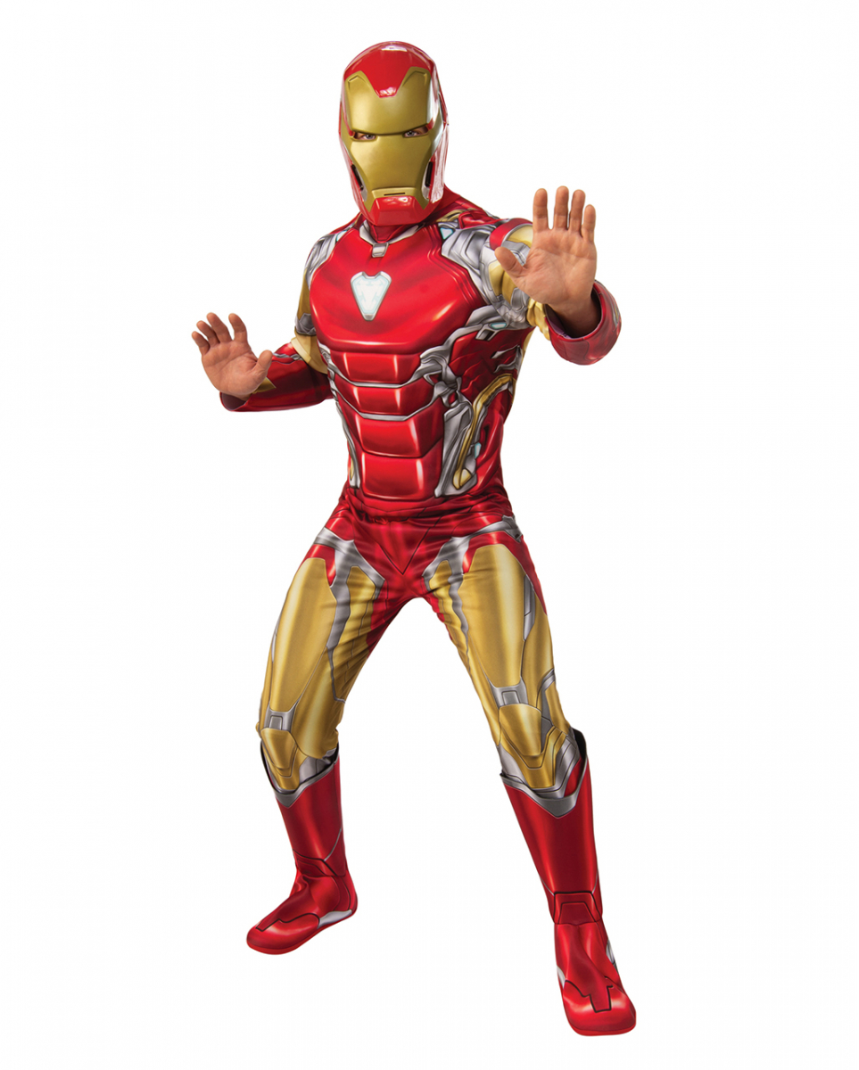 Iron Man Deluxe Herrenkostüm für Karneval & Fasching XL von Karneval Universe