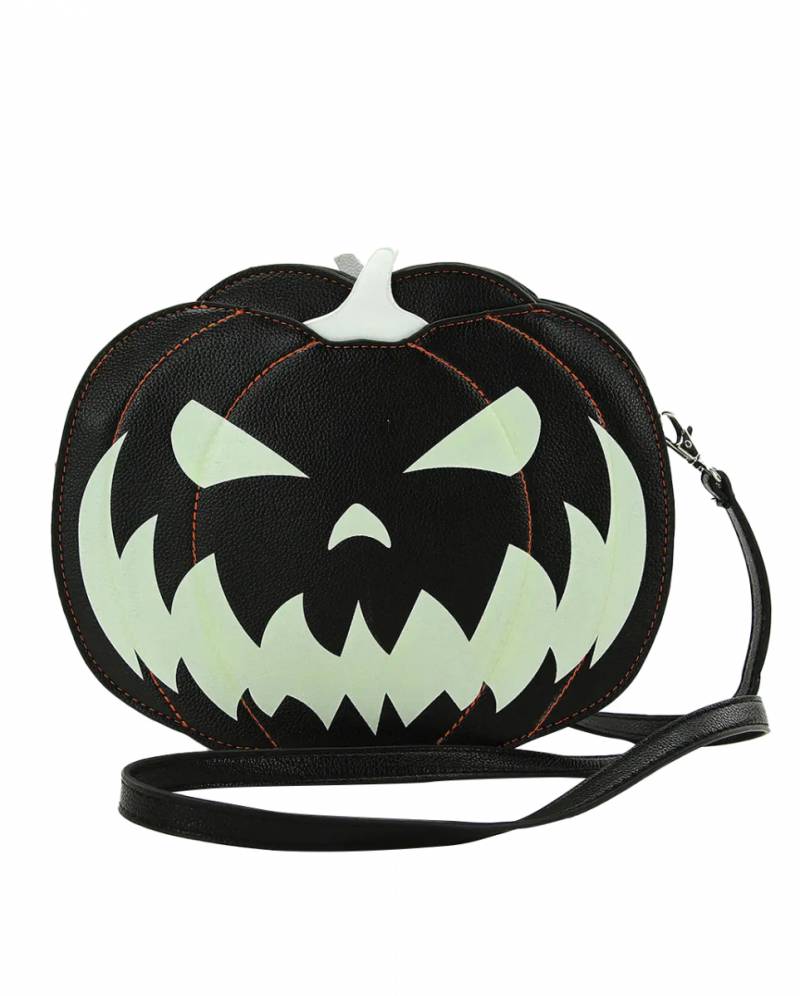 Jack O'Lantern Glow in the Dark Handtasche ★ von Karneval Universe