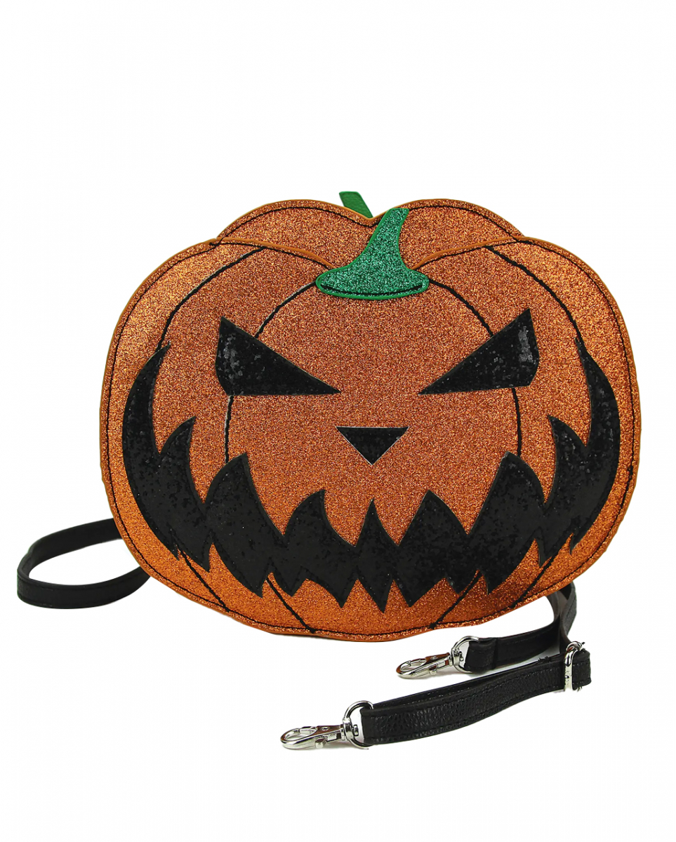 Jack O'Lantern Kürbisgesicht Handtasche bestellen! von Karneval Universe