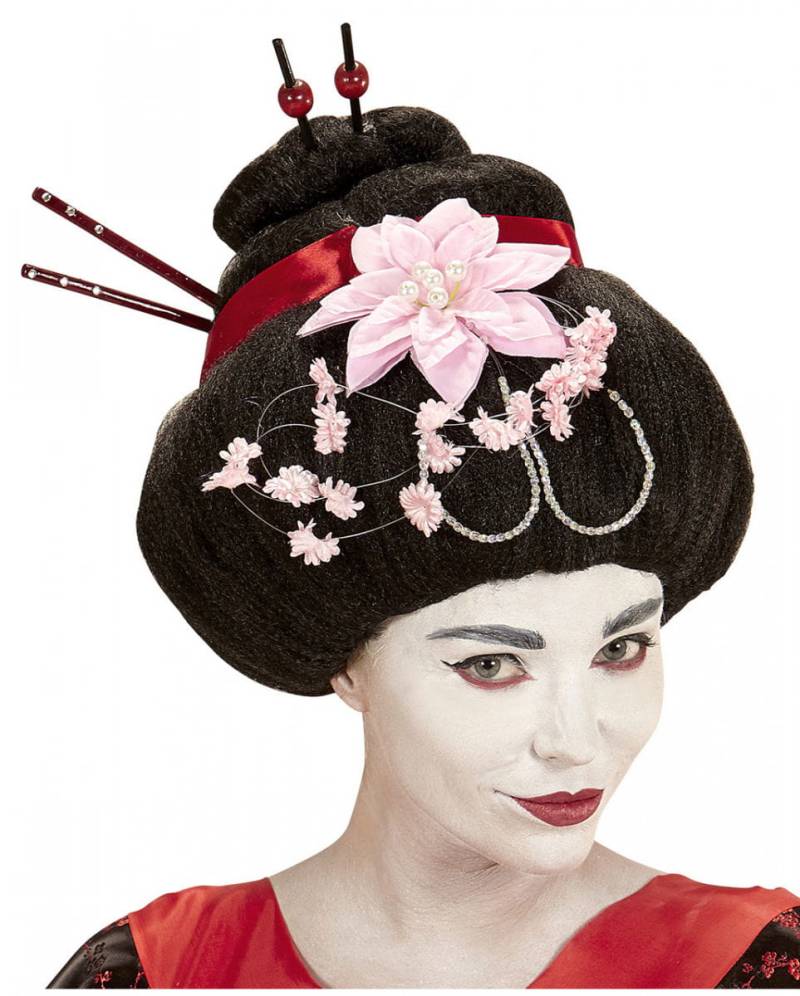 Japanerin Perücke  Geisha Perücke von Karneval Universe