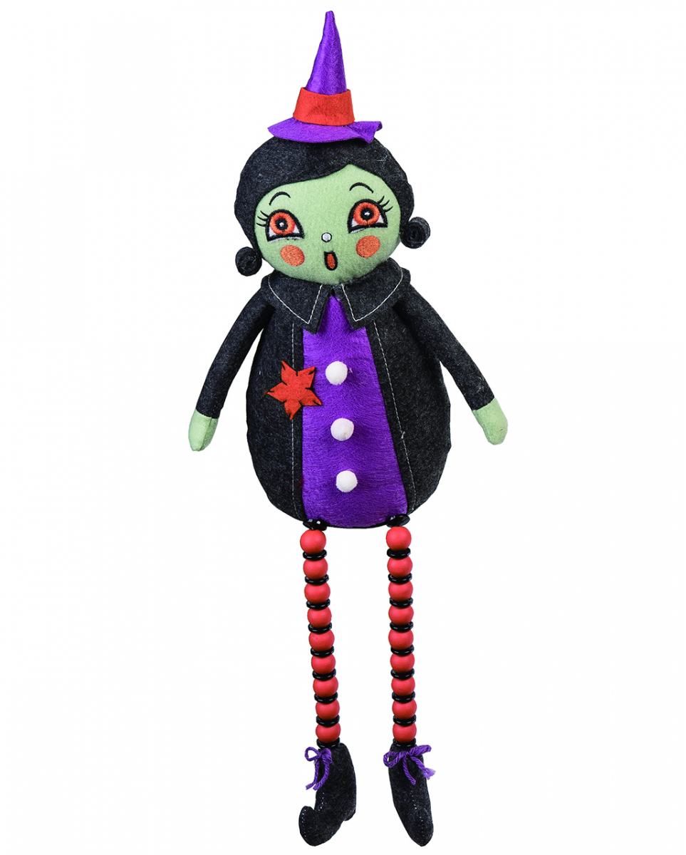 Johanna Parker Kürbis Hexen Figur  Kantensitzer von Karneval Universe