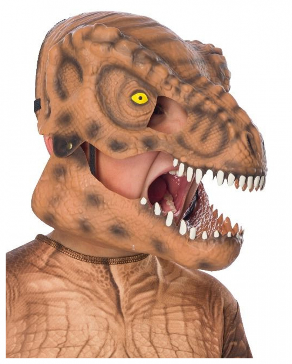 Jurassic World T-Rex Kindermaske für Dino Fans von Karneval Universe