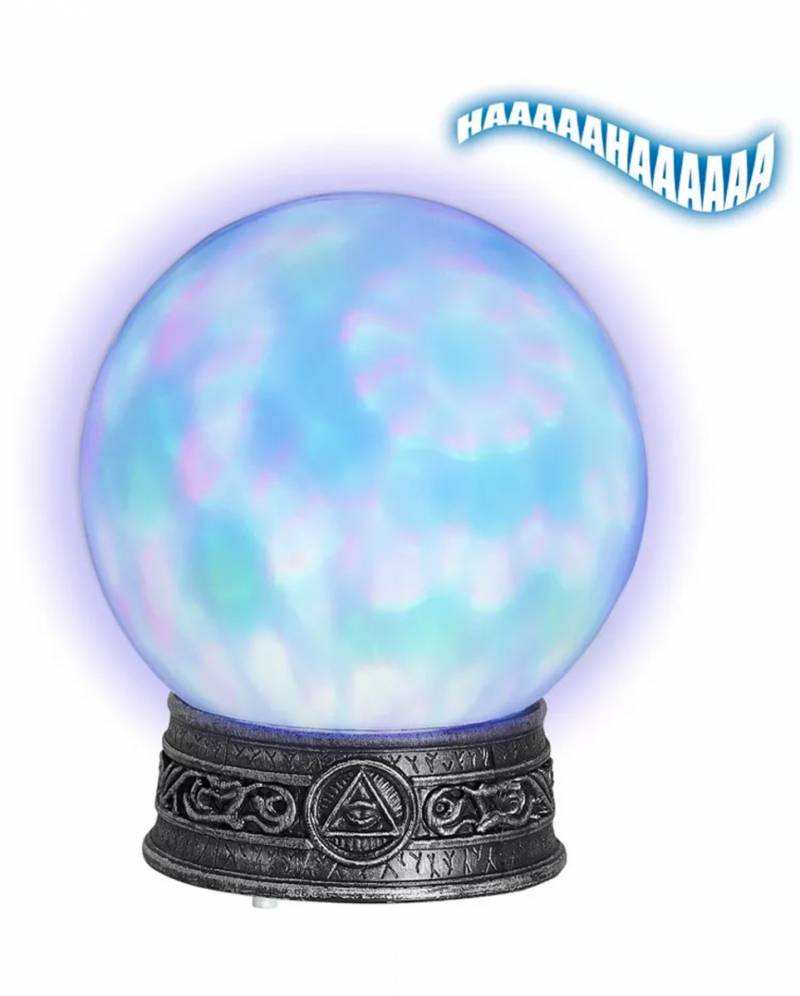 Kaleidoskop Kristallkugel Licht & Sound 20cm ✪ von Karneval Universe