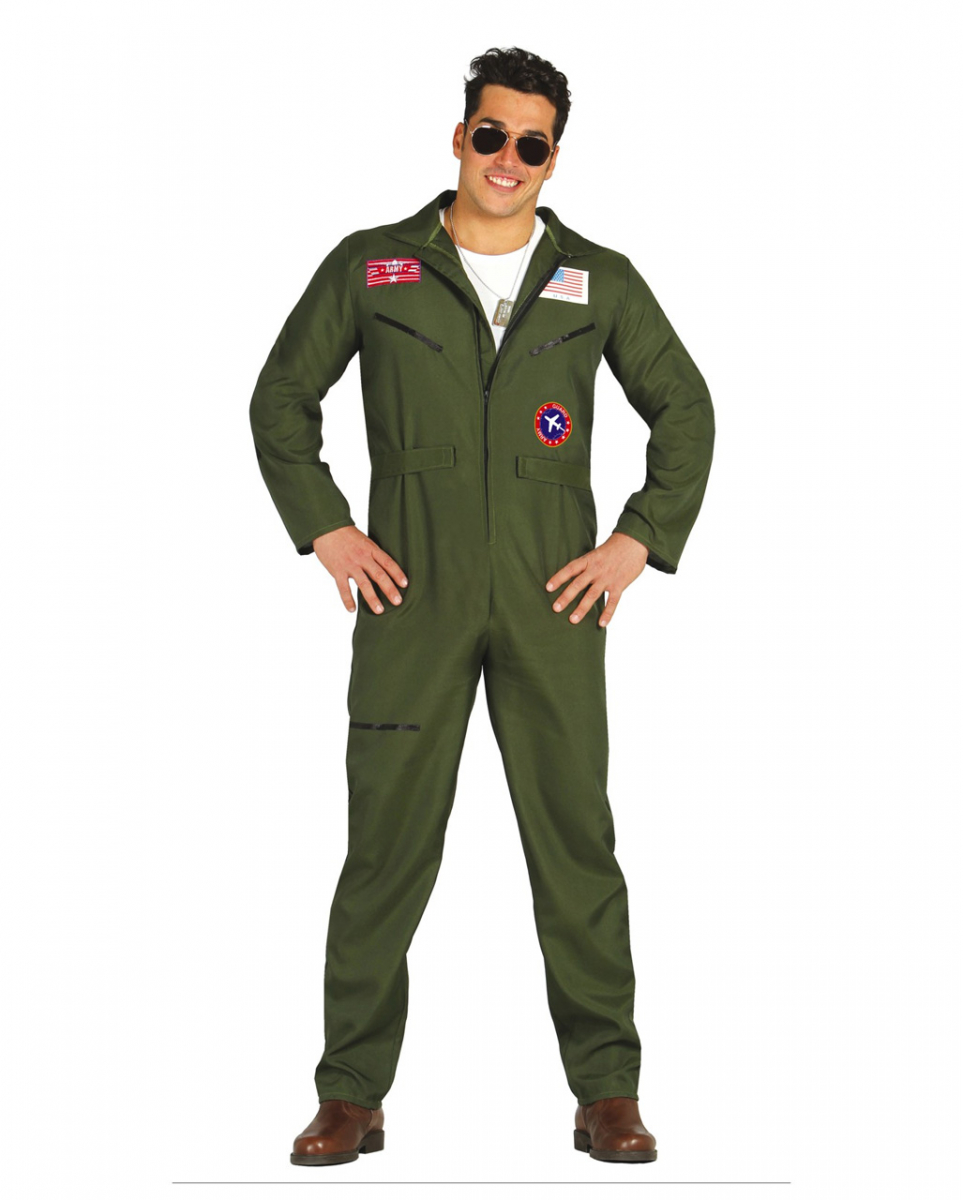 Kampfpilot Kostüm für Fasching & Halloween L-52/54 von Karneval Universe