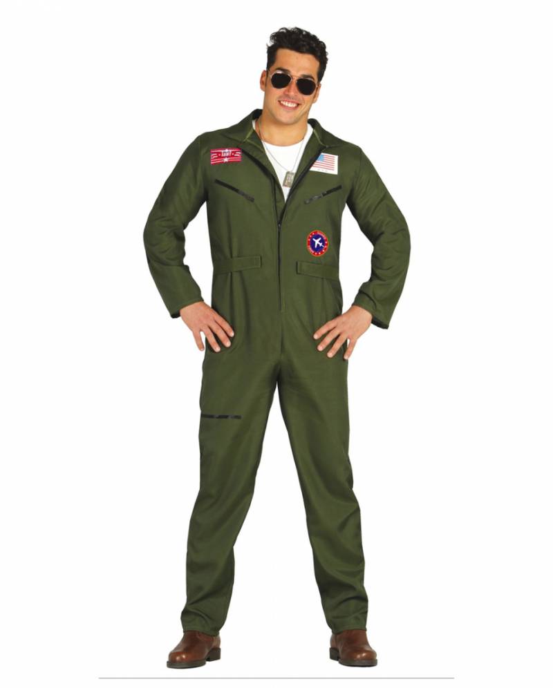 Kampfpilot Kostüm für Fasching & Halloween L-52/54 von Karneval Universe