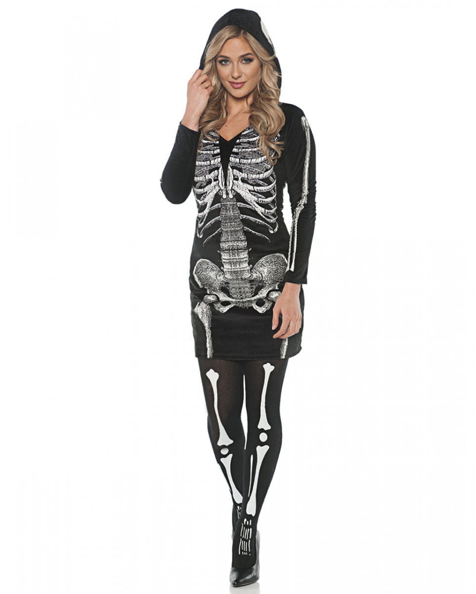 Kapuzenkleid Skelett für Fasching L Kapuzenkleid Skelett für Fasching L von Karneval Universe