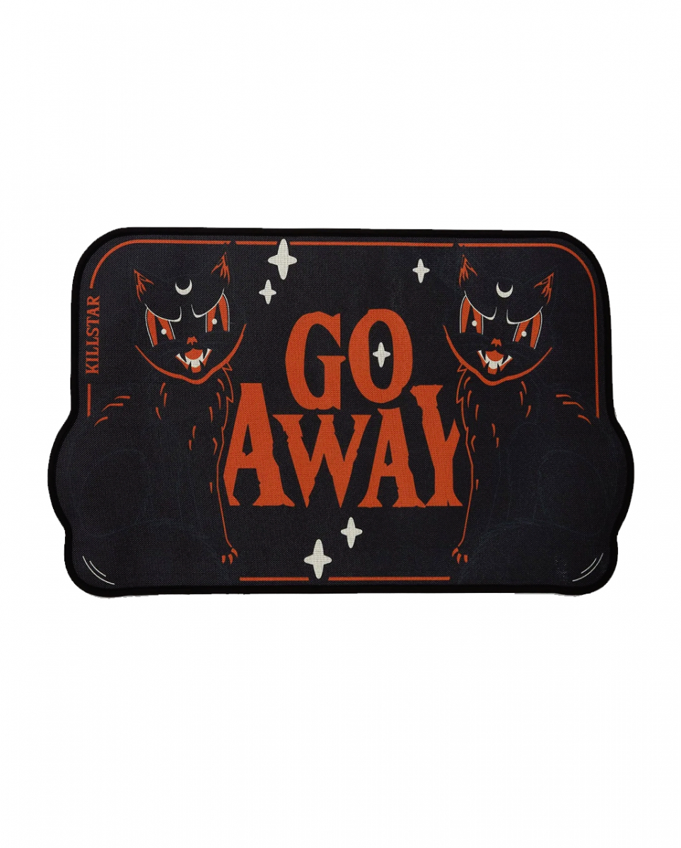 Klaws Go Away Türmatte KILLSTAR  Wohnaccessoire von Karneval Universe