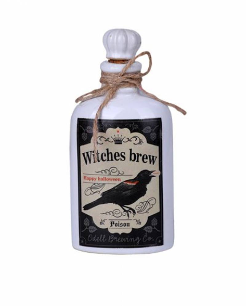 Kleine Giftflasche Hexentrank  Halloween Deko von Karneval Universe