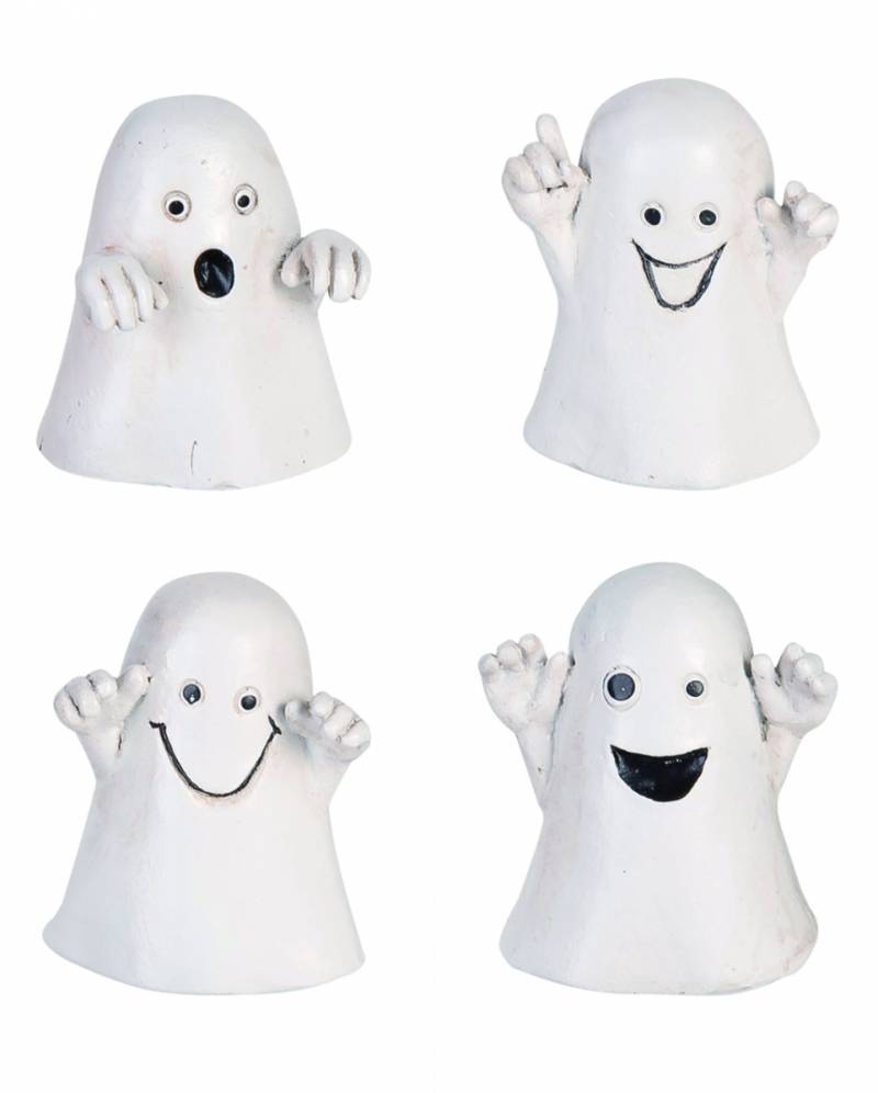 Kleine Gruselgeist Figur 4cm  Spooky Deko von Karneval Universe