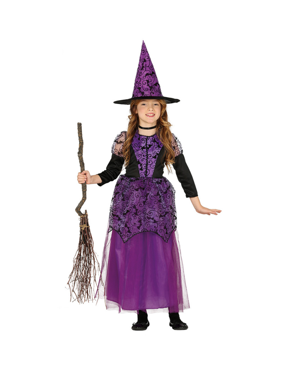 Kleine Hexe Luna Kostüm für Kinder bestellen 7-9 Jahre von Karneval Universe
