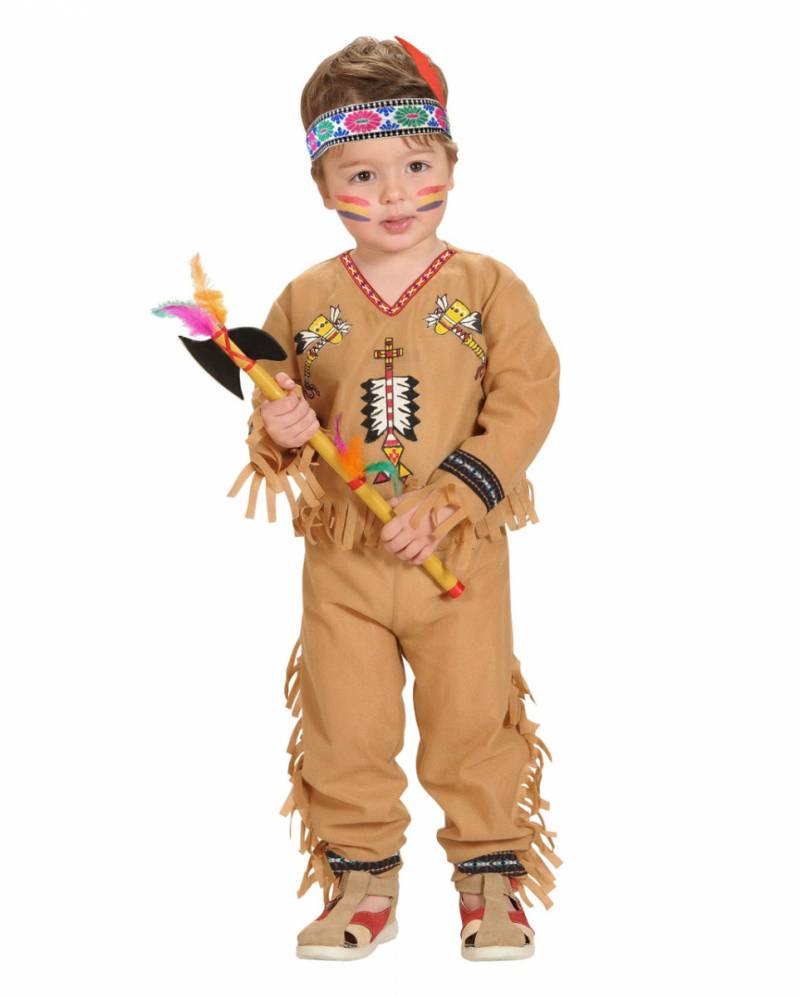 Kleiner Indianer Kostüm für Kleinkinder kaufen ✩ von Karneval Universe