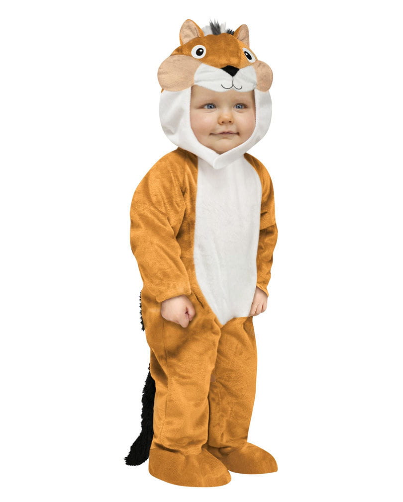 Kleines Backenhörnchen Kostüm  Tierkostüme für Kleinkinder  S von Karneval Universe