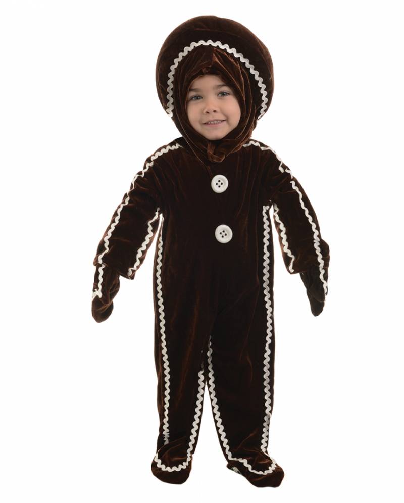 Köstlicher Lebkuchenmann Kinderkostüm Medium   Kinder Kostüme von Karneval Universe