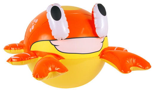 Krabbe zum Aufblasen als Partydekoration Krabbe zum Aufblasen als Partydekoration von Karneval Universe