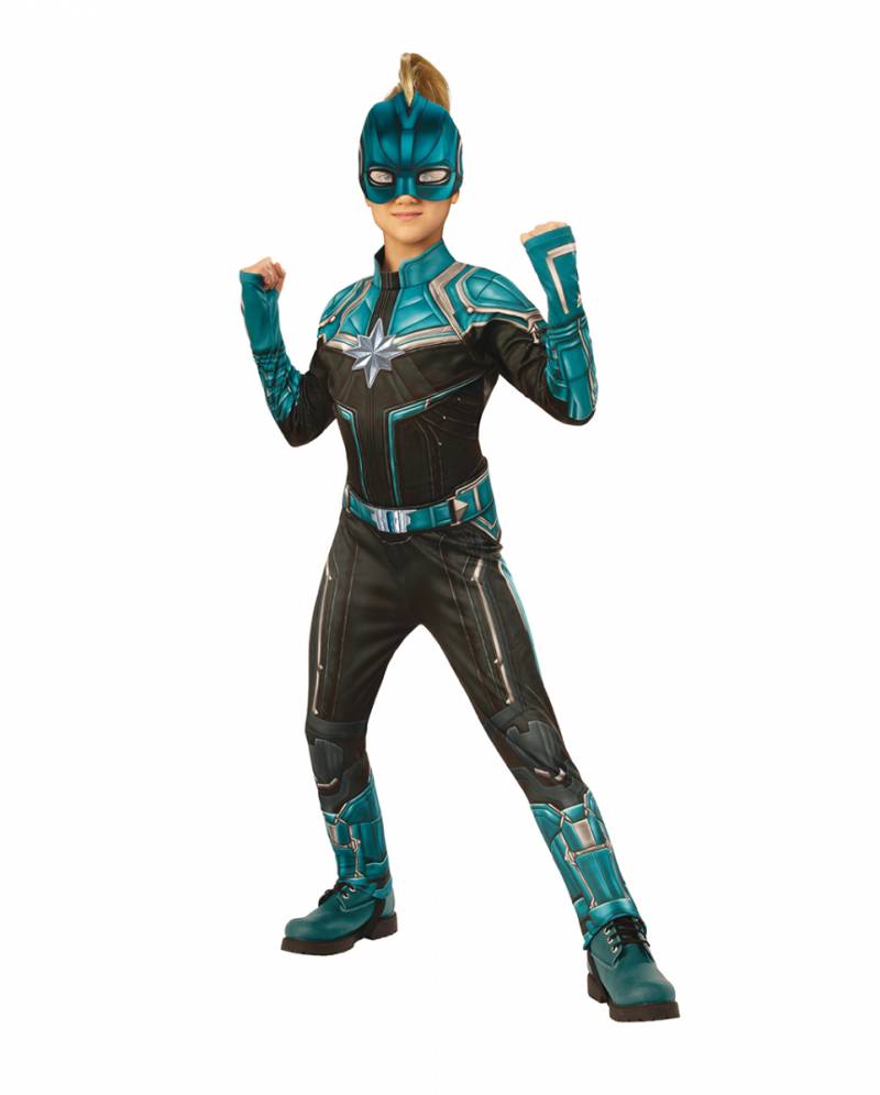 Kree Captain Marvel Kinderkostüm Blau JETZT ordern S von Karneval Universe