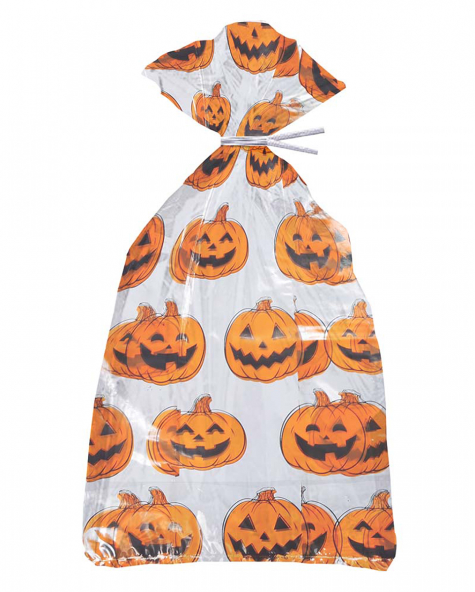 Kürbis Tütchen für Süßes an Halloween 20 St. kaufen von Karneval Universe
