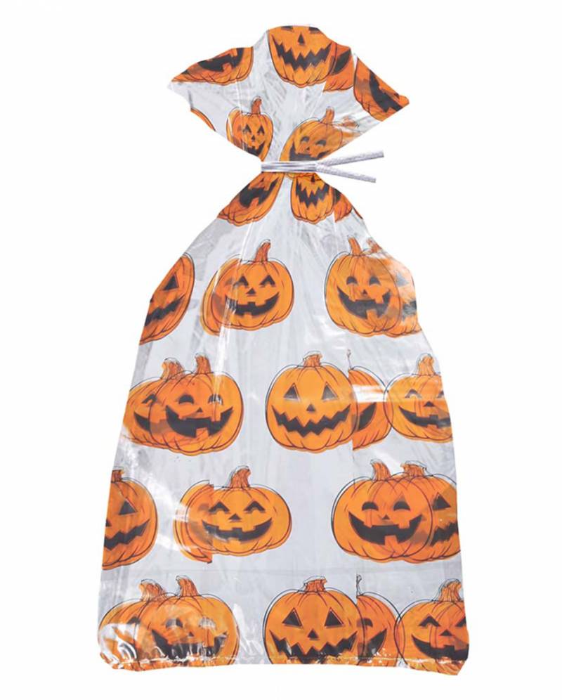 Kürbis Tütchen für Süßes an Halloween 20 St. kaufen von Karneval Universe