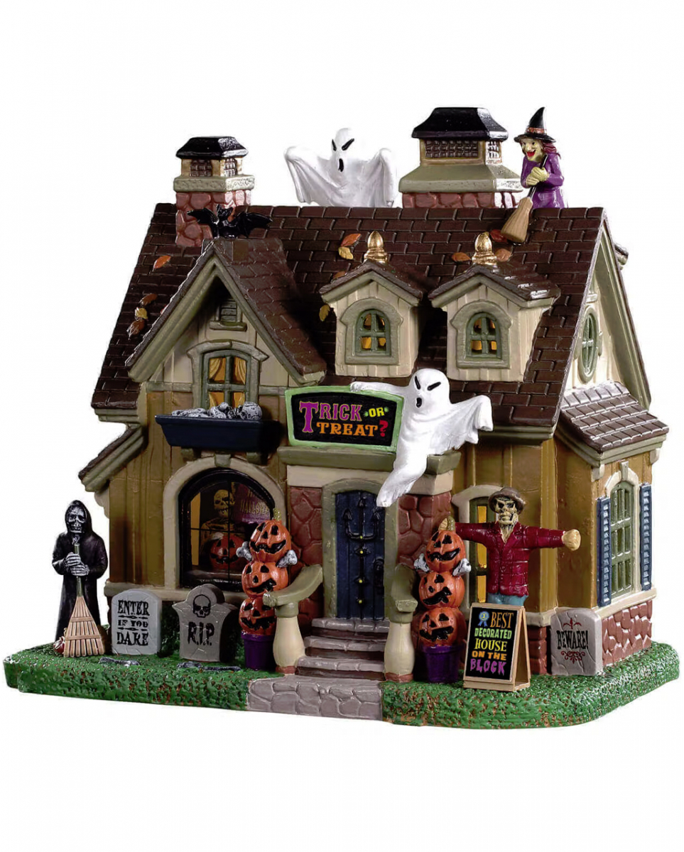 Lemax Spooky Town - Halloween Wohnhaus  Halloween Dorf von Karneval Universe