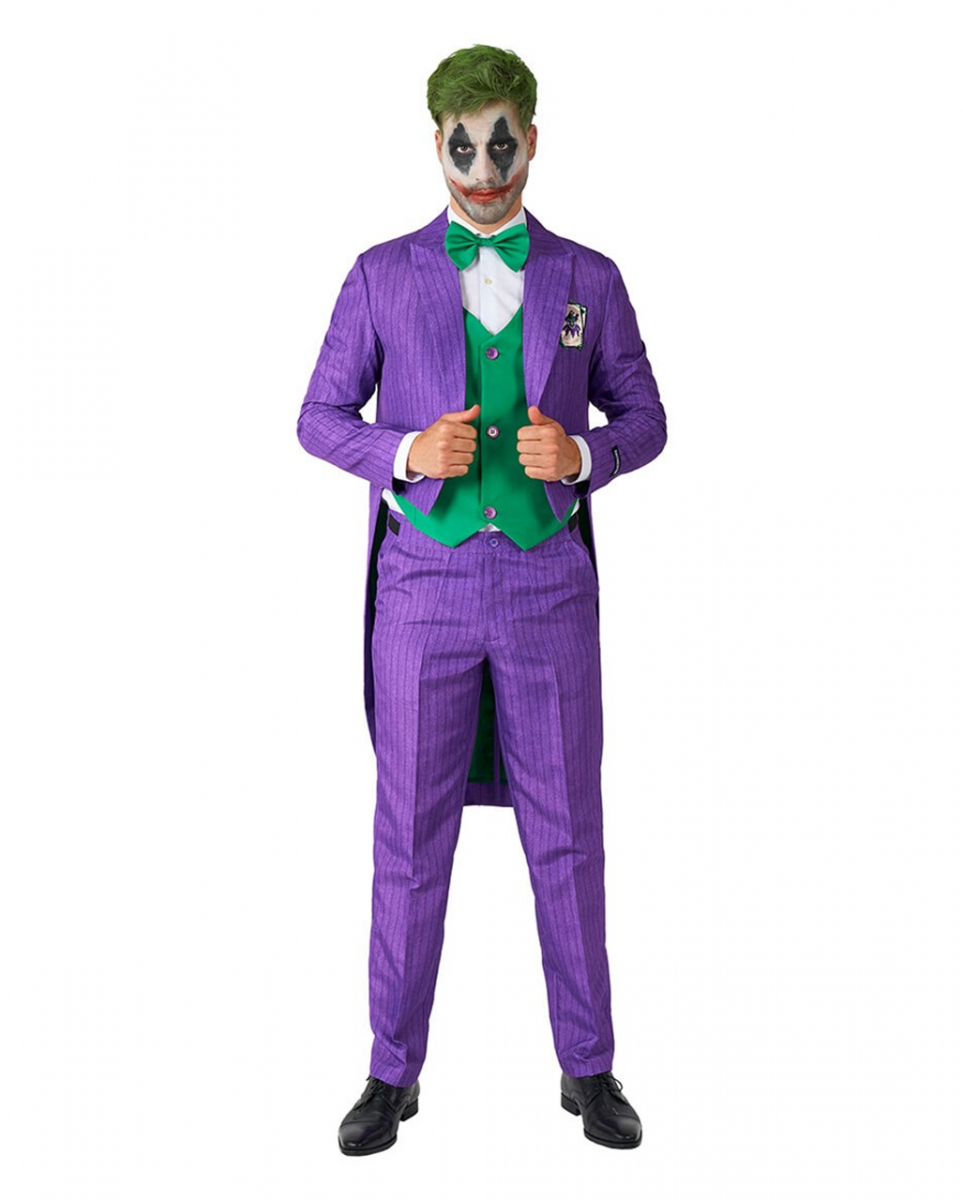 Lila Joker Anzug - Suitmeister für Fasching XXL von Karneval Universe