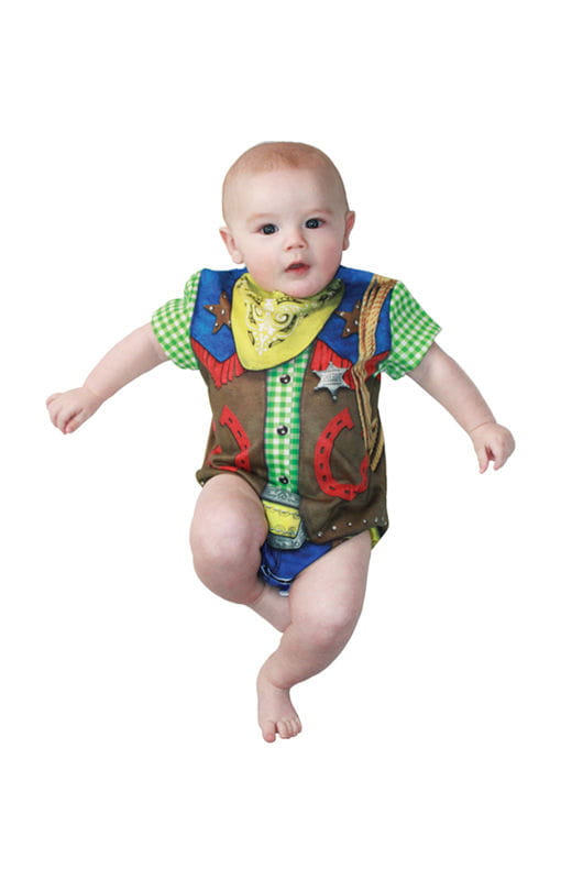 Little Cowboy Baby Body    Lustig bedruckter Body für Babies L von Karneval Universe