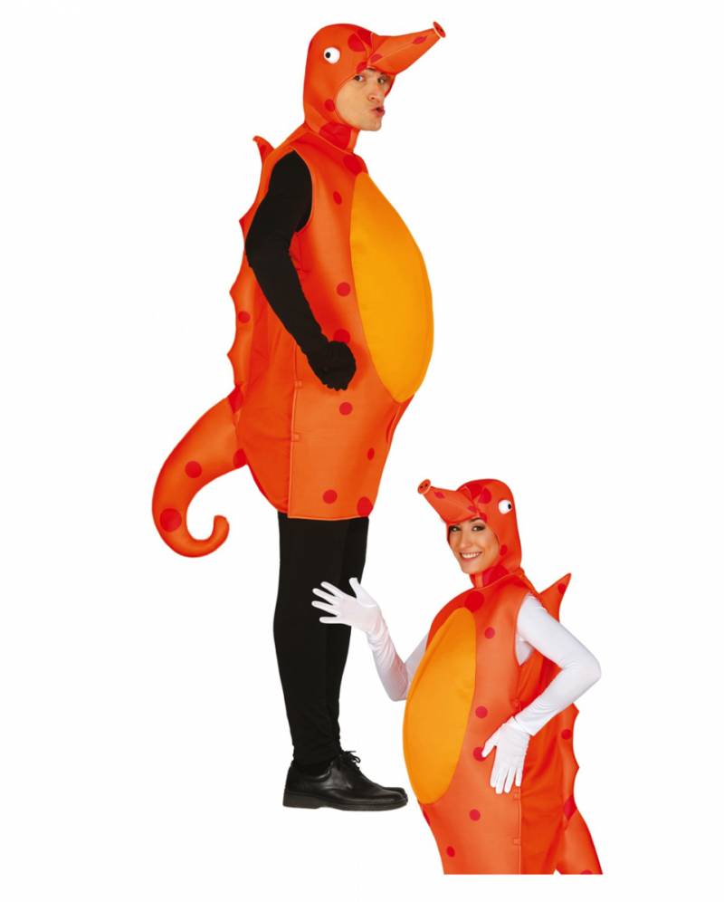 Lustiges Seepferdchen Kostüm Tierkostüm L von Karneval Universe