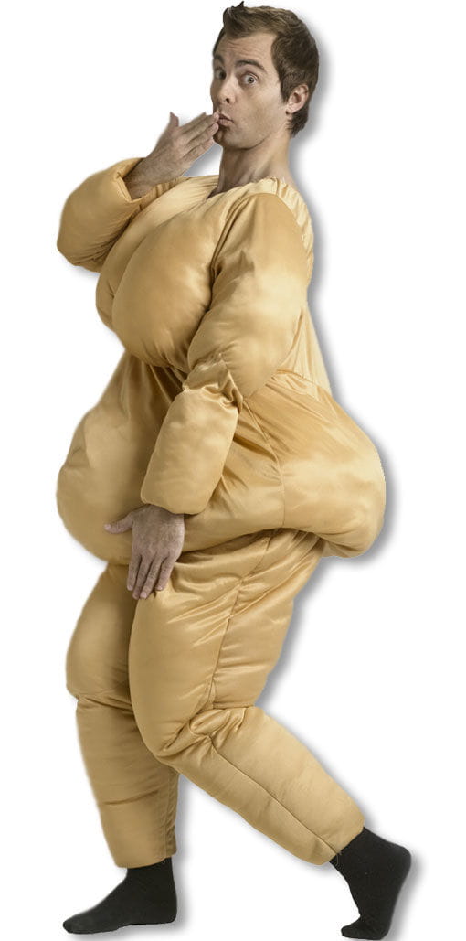 Mega Fatsuit Männerkostüm Fettanzug Kostüm von Karneval Universe
