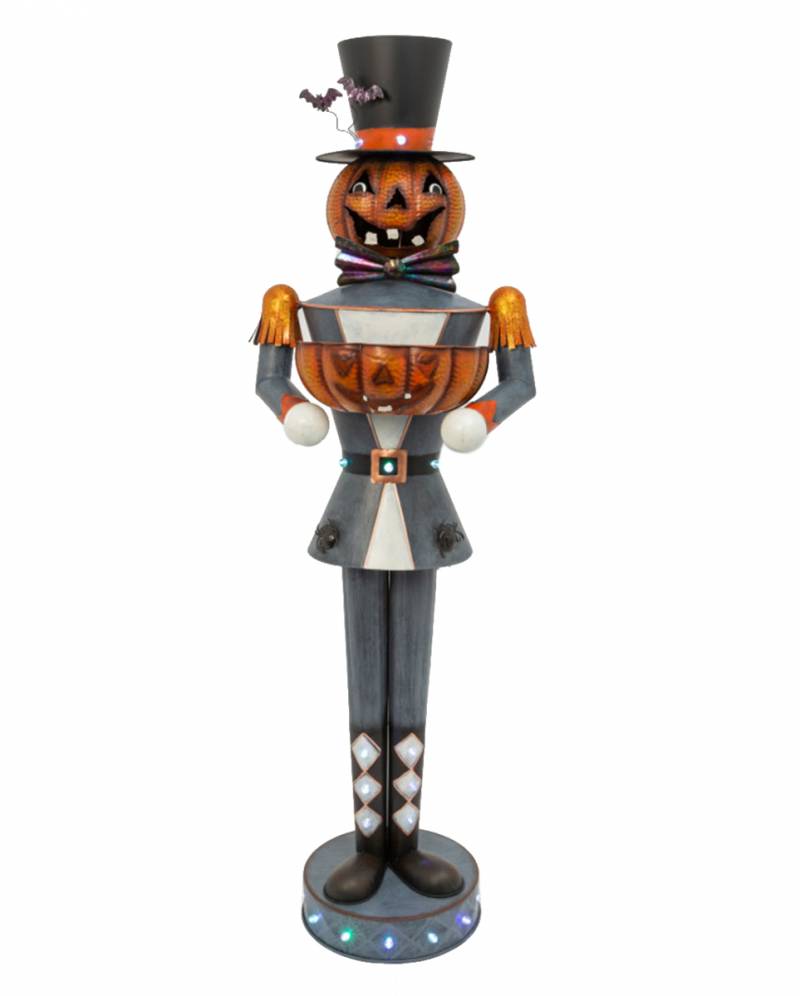 Metall Kürbis Butler in Uniform leuchtend 158cm ✰ von Karneval Universe