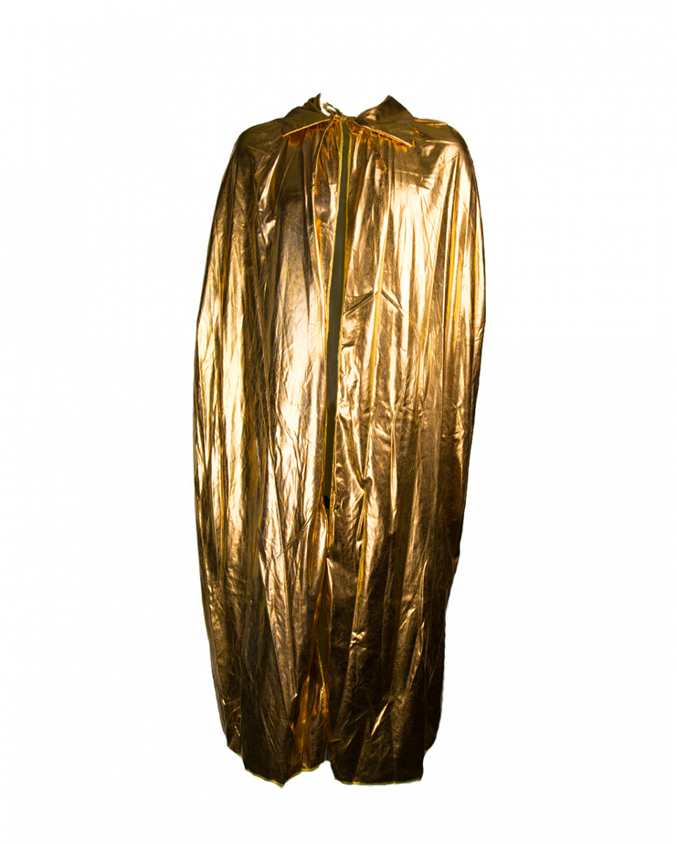 Metallic Umhang in edlem Gold ➤ kaufen von Karneval Universe