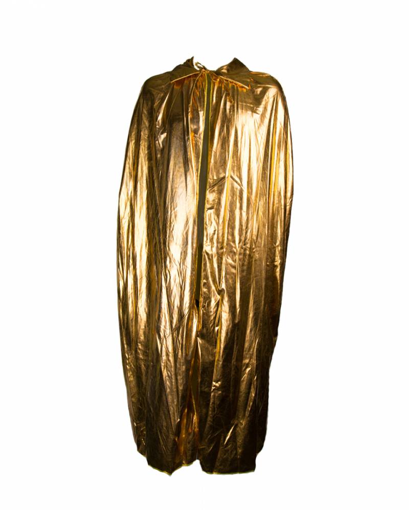 Metallic Umhang in edlem Gold ➤ kaufen von Karneval Universe