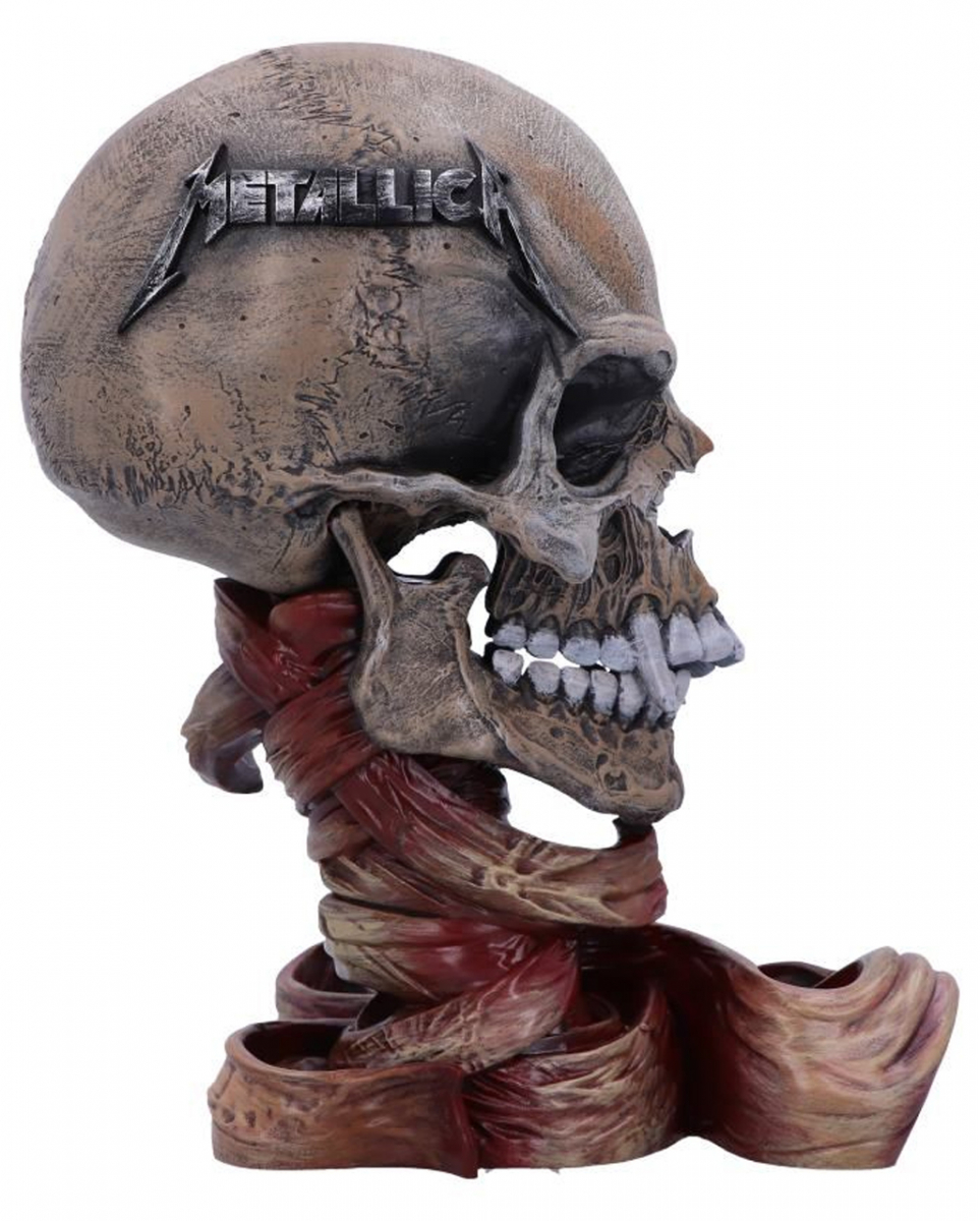 Metallica Pushead Totenschädel Figur bestellen ? von Karneval Universe