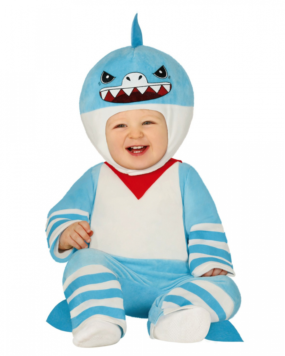 Mini Haifisch Babykostüm 18-24 Monate für Fasching von Karneval Universe