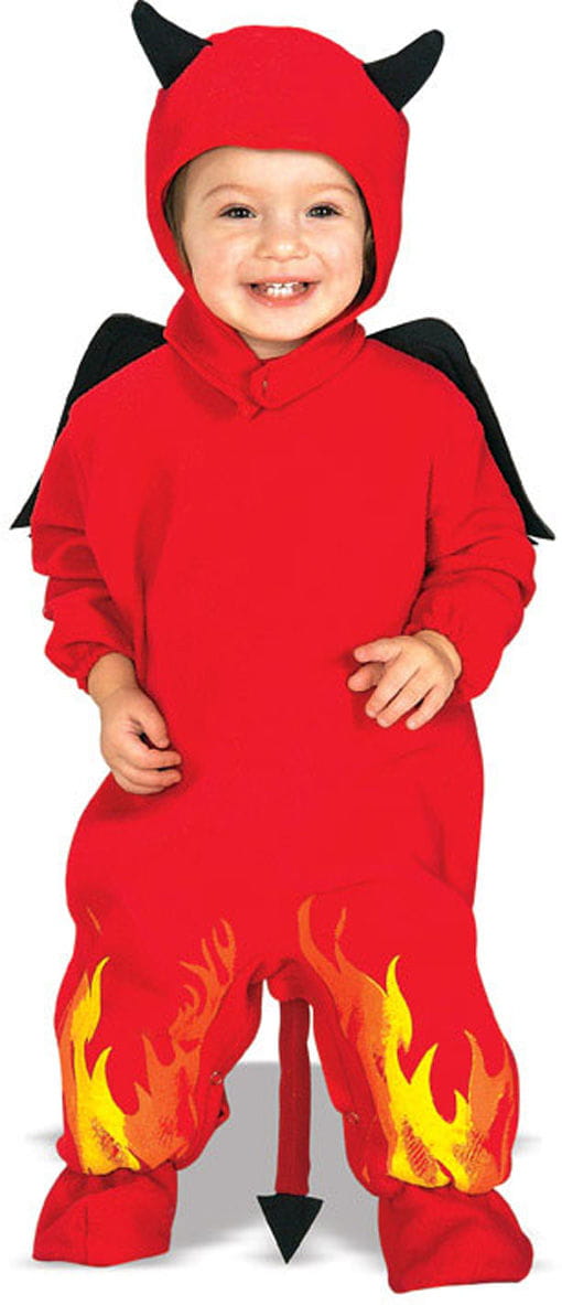 Mini Teufel Kleinkinder Kostüm  Halloween Babykostüm 6-12 Monate von Karneval Universe
