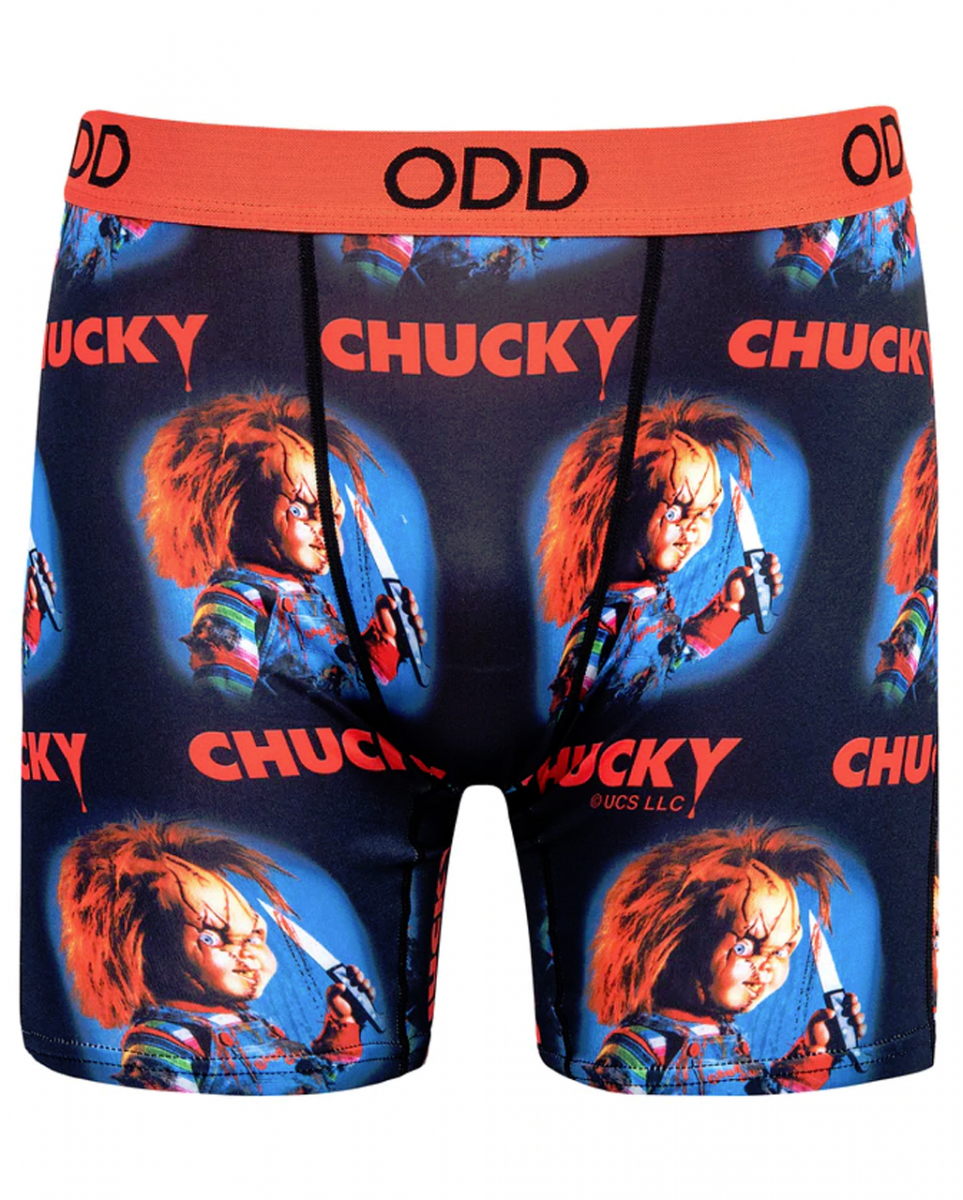 Mörderpuppe Chucky Boxershorts für Männer S von Karneval Universe