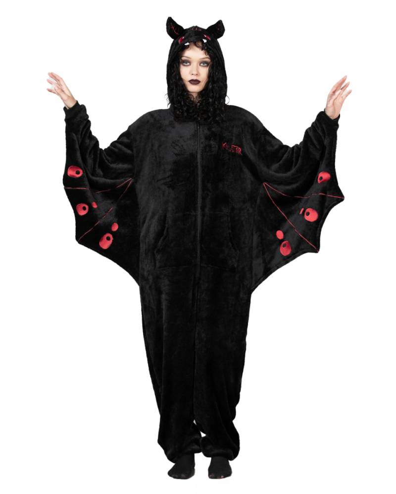Mothman Onesie mit Kapuze KILLSTAR  2XL von Karneval Universe