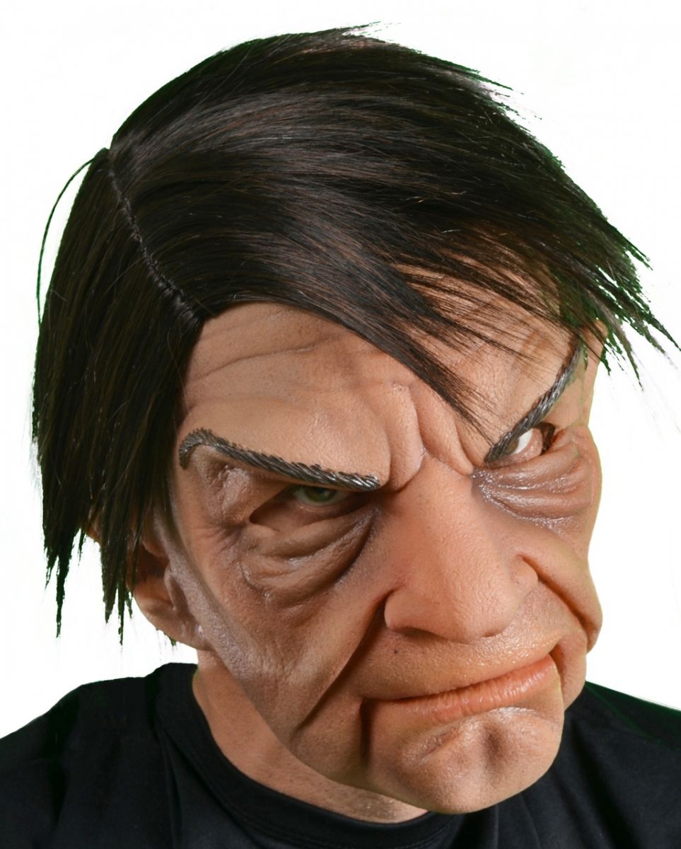 Mr. Prick Maske mit Haaren für Fasching Mr. Prick Maske mit Haaren für Fasching von Karneval Universe