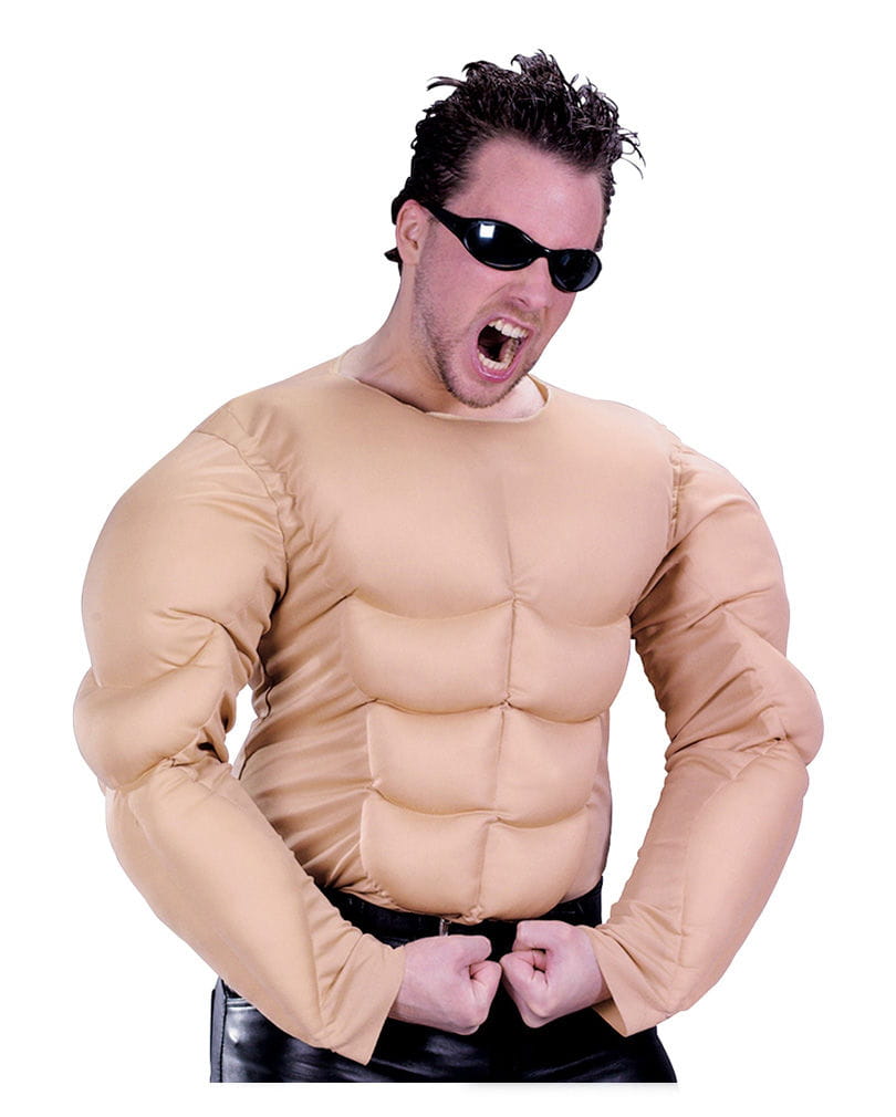 Muskelmann Kostüm   Bodybuilder Kostüm  Fitness Trainer Kostüm von Karneval Universe
