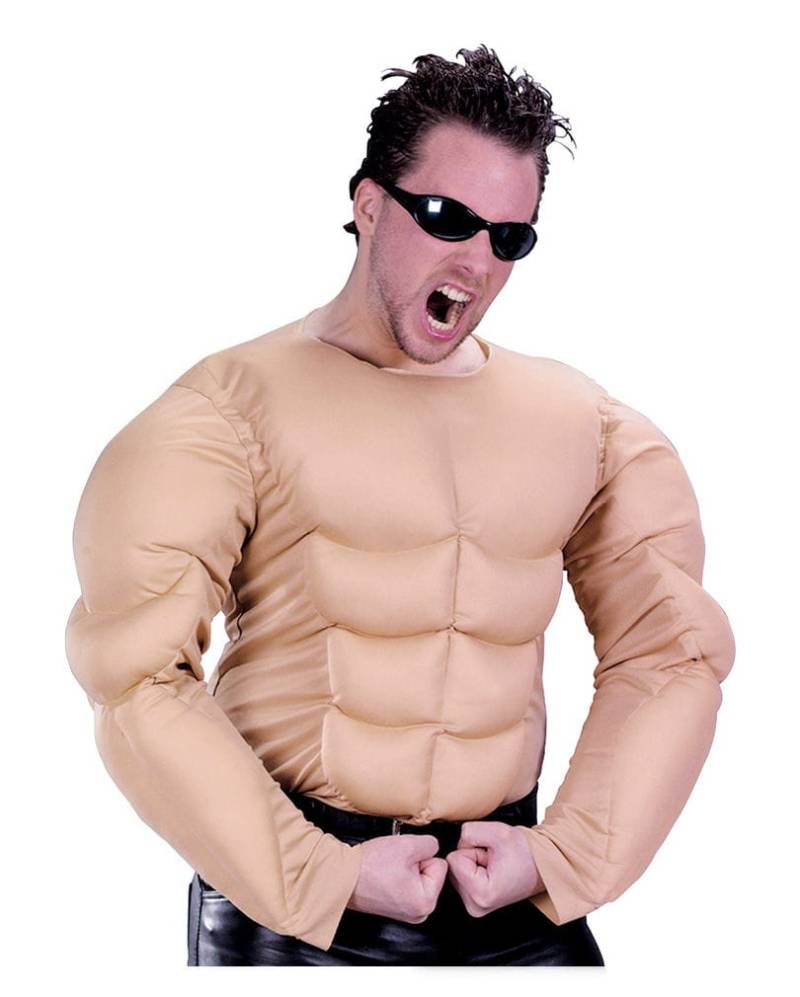 Muskelmann Kostüm   Bodybuilder Kostüm  Fitness Trainer Kostüm von Karneval Universe