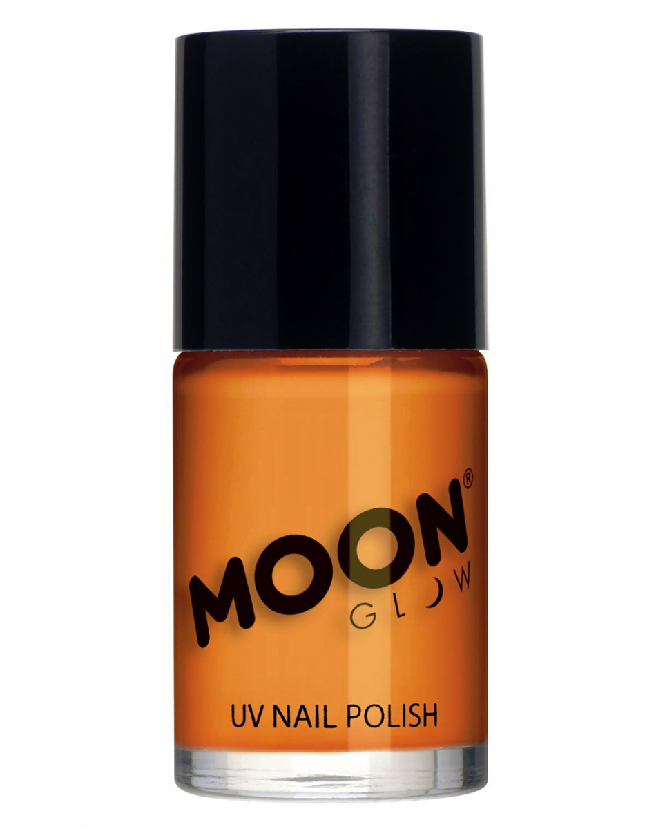 Neon Oranger UV Nagellack als Make-Up Zubehör für Fasching & von Karneval Universe