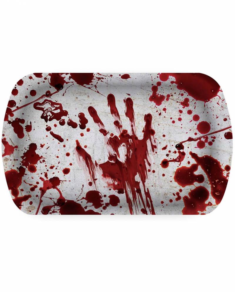 Party Tablett Halloween Blutbad für ? von Karneval Universe