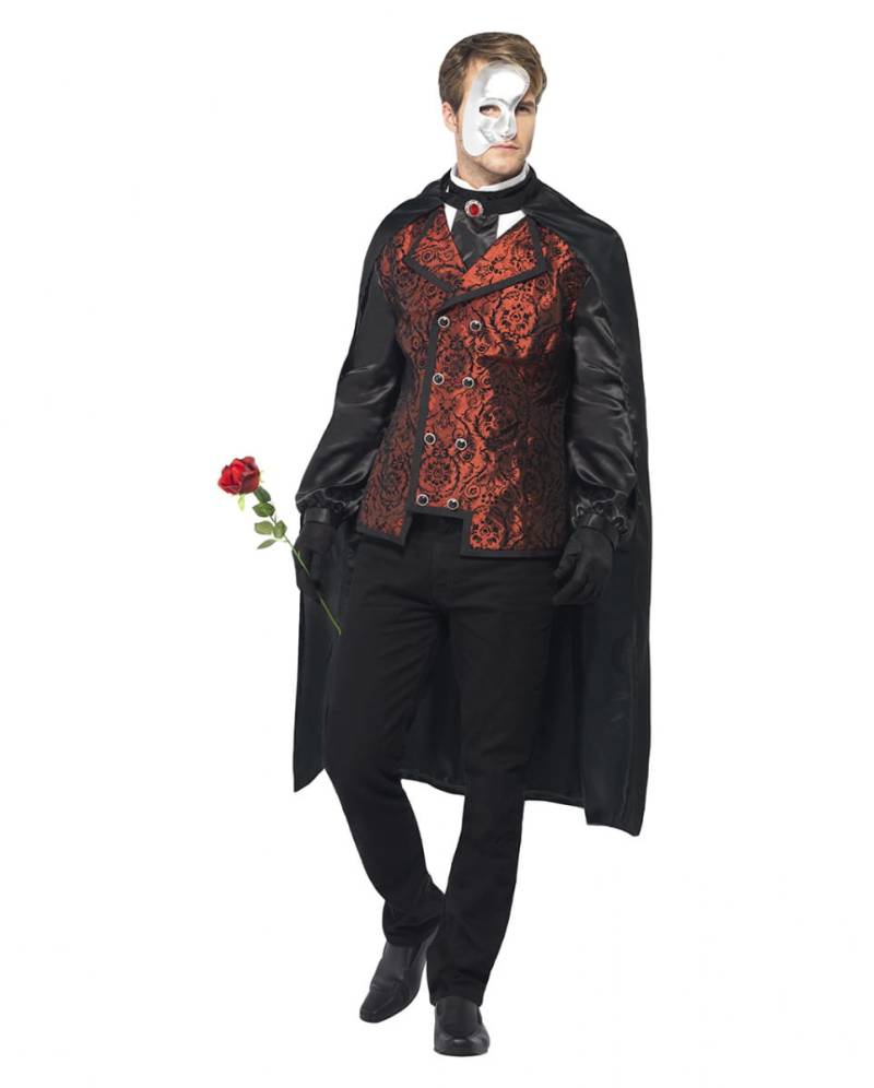 Phantom der Oper Verkleidung   Edles Phantomkostüm für Herren M von Karneval Universe