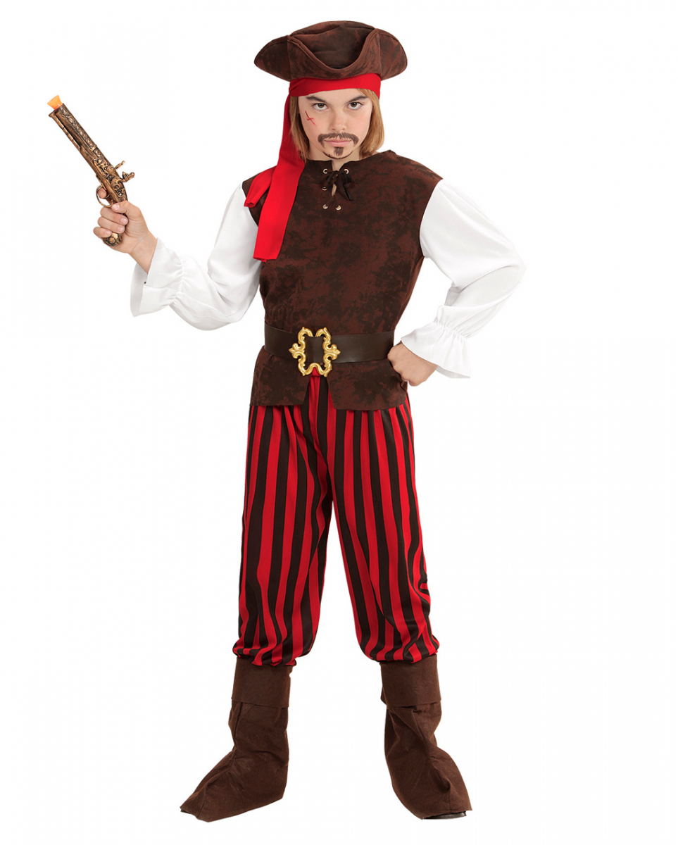 Pirat der Karibik Kinderkostüm für Karneval L/158 von Karneval Universe