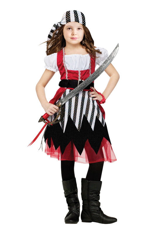 Piratenbraut Kinderkostüm Schickes Piratenkostüm für Mädchen S Piratenbraut Kinderkostüm Schickes Piratenkostüm für Mädchen S von Karneval Universe
