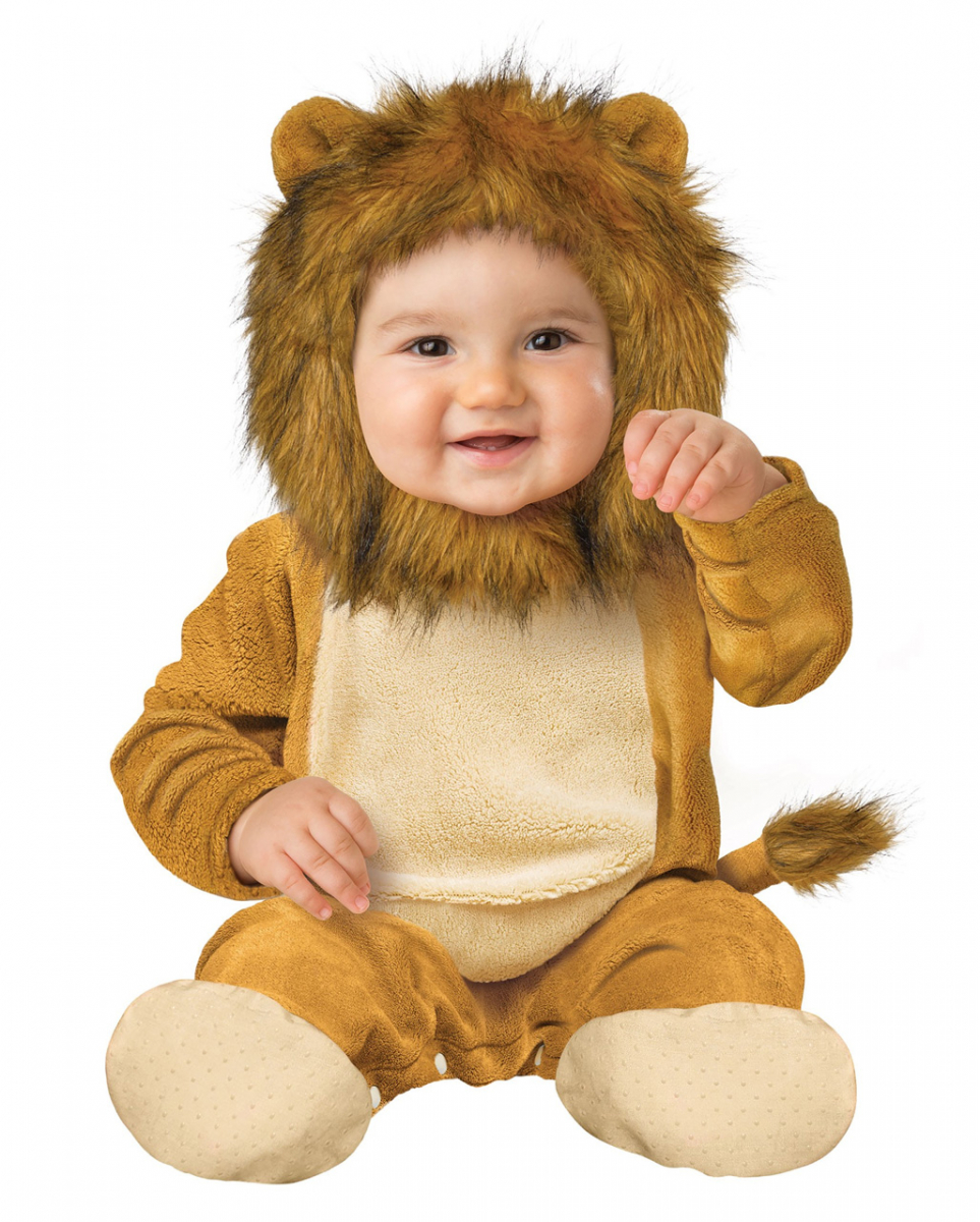 Plüsch Löwe Babykostüm für Kostümfeste kaufen L von Karneval Universe