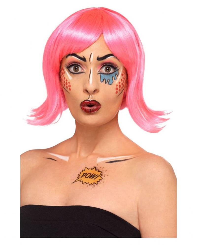 Pop Art Schmink Set  Make-up für Fasching ✰ von Karneval Universe