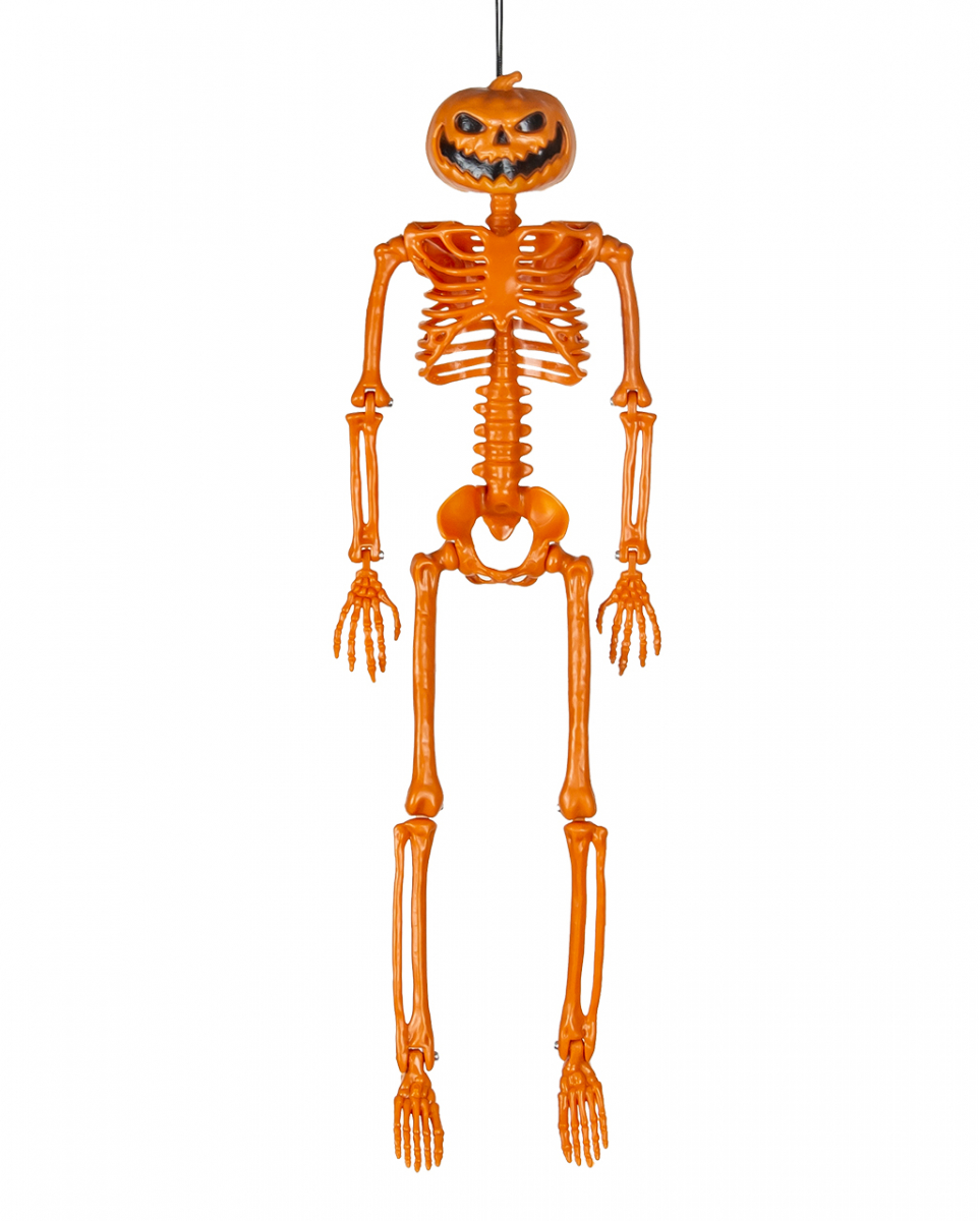 Positionierbares Jack O'Lantern Skelett 39cm ★ von Karneval Universe